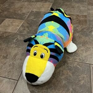 💎2/$18💎 Colorful Flip A Zoo Plush Tiger and turtle stuffed animal or Pillow
